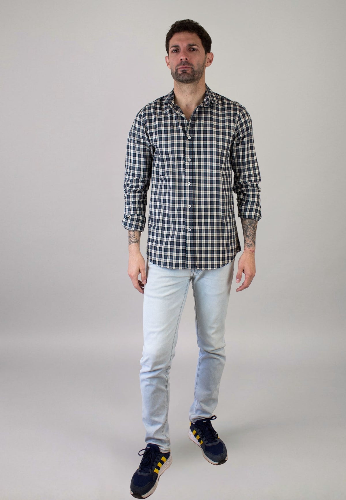 Chemise Oxford à rayures roses