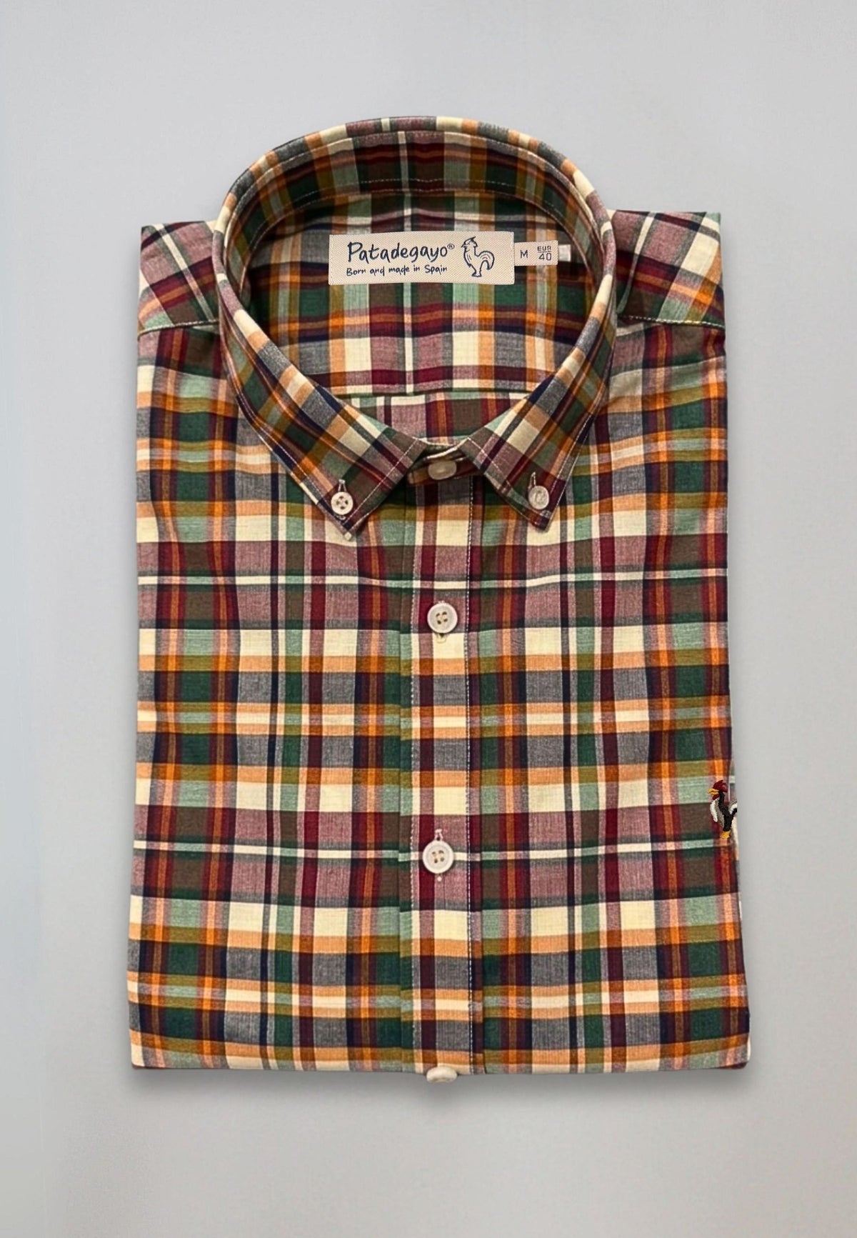Pink striped oxford shirt