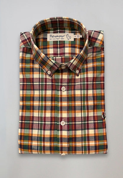 Pink striped oxford shirt