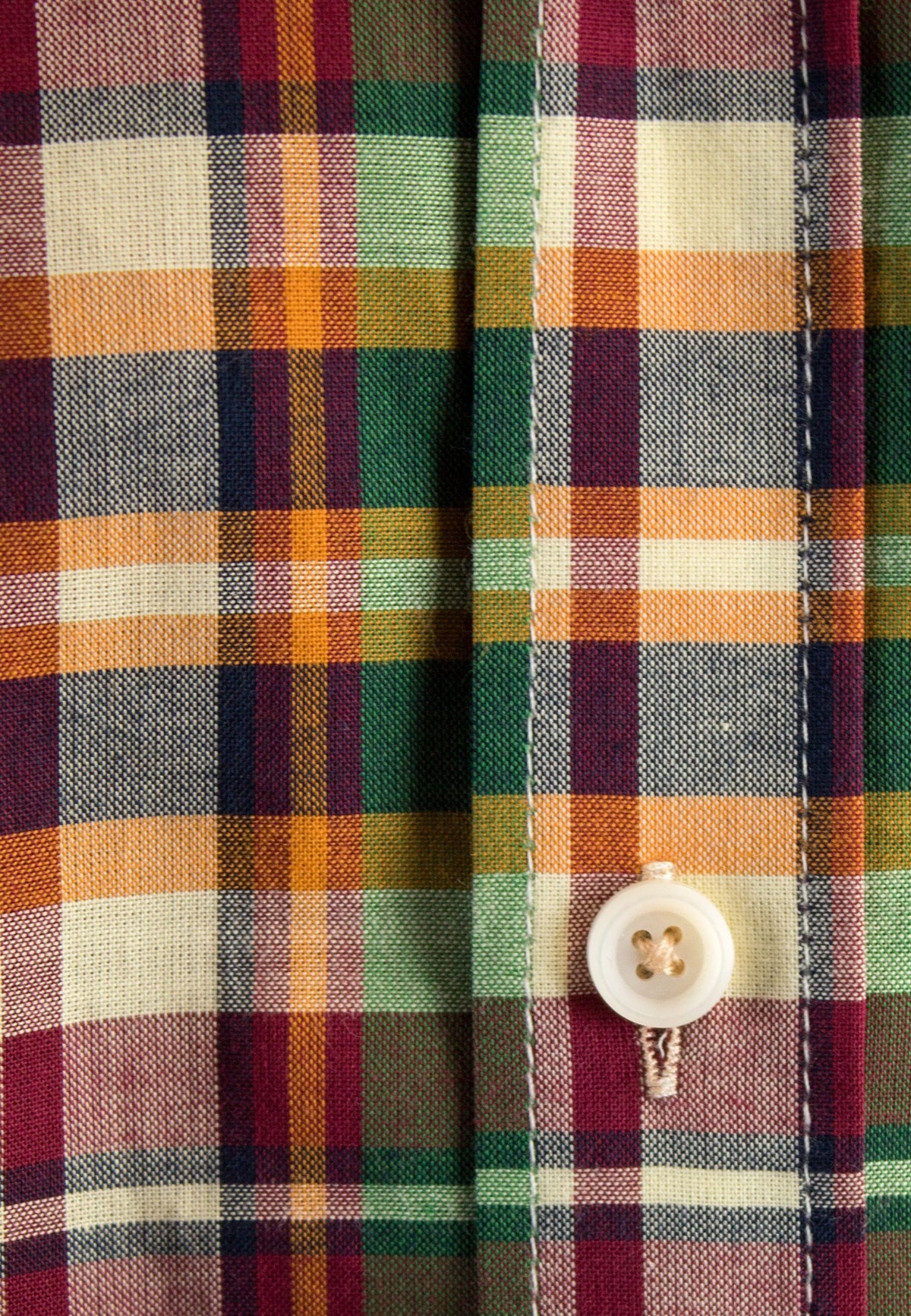 Pink striped oxford shirt