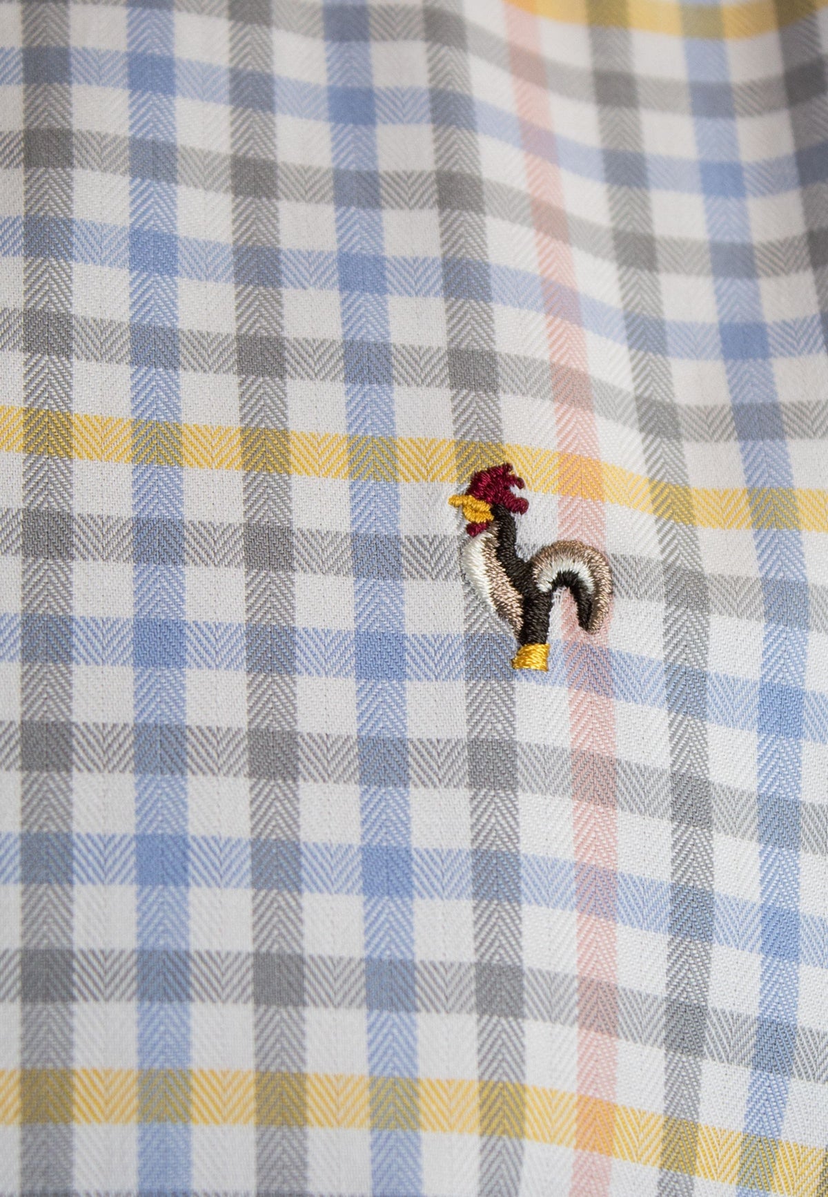 Pink striped oxford shirt