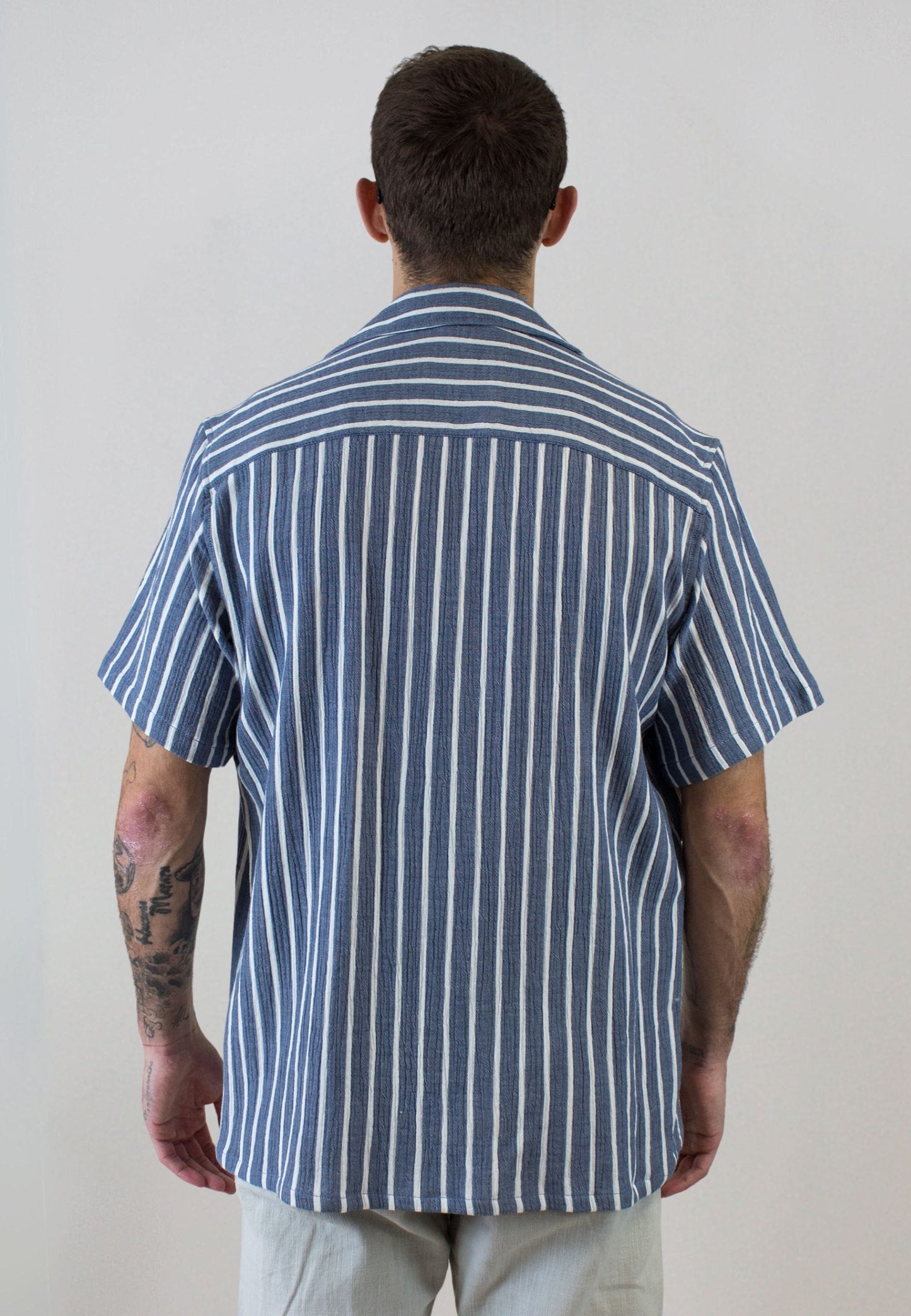 Light blue gingham shirt