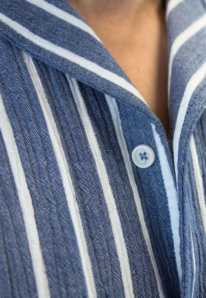 Light blue gingham shirt